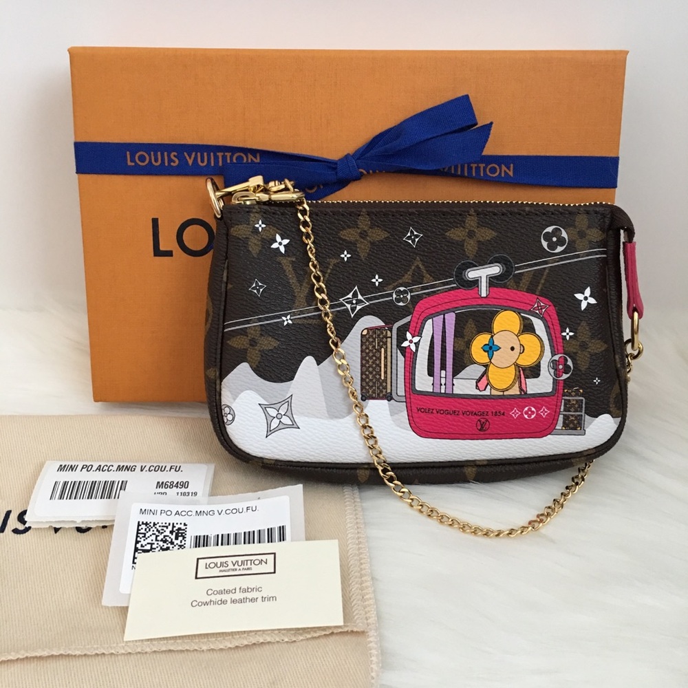 ❌SOLD❌Louis Vuitton Mini Pochette Mono Vivienne